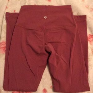 Lululemon Align Leggings (Merlot)